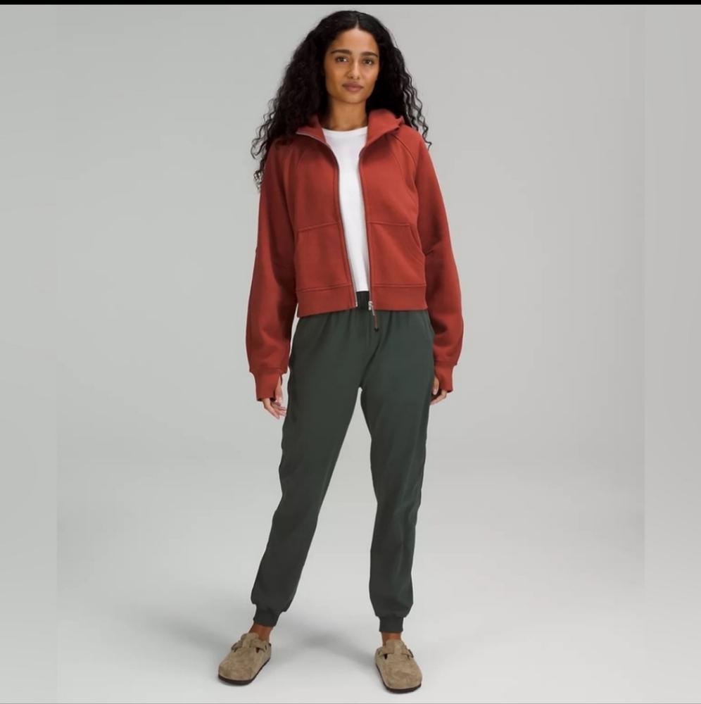 NWT Lululemon Scuba Oversized Full Zip Hoodie In Cayenne - Picture 2 of 4